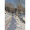 Sleigh Ride On A Sunny Winter Day Poster Print By Peder Monsted (18 X 24)